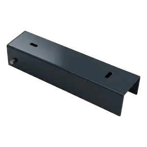Profilé en U pour soubassement de clôture 200×50 mm en acier anthracite