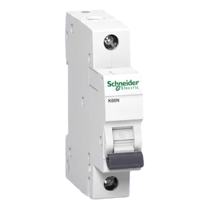 Schneider Electric K60N-C25-1 – disjoncteur de protection 1P 25A courbe C 6kA Acti9