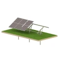 Structure photovoltaïque au sol Light 6 panneaux T1V GPV-T1V-L6 (1)