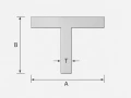 Profilé en T aluminium 30×30×3 mm – profil T EN AW-6060 longueur 2000 mm 001-868 (2)