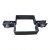 Collier de clôture panneau intermédiaire 80×80 mm graphite RAL 7016 – kit complet 001-611 (2)