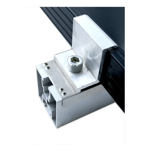 Profilé de montage PV en aluminium 40×40 mm anodisé noir – rail 625 cm pour vis M10 PV-01-02-AN (2)