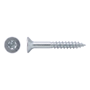 Vis pour construction en bois A2 TX25 6,0×80 mm, filetage partiel – carton de 100 pcs