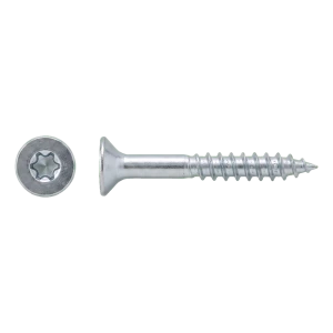 Vis pour constructions en bois A2 TX25 6,0×60 mm, filetage partiel – carton de 100 pcs