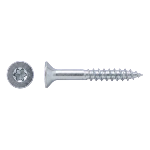 Vis pour construction en bois A2 TX10 3,0×30 mm, filetage partiel – carton de 500 pièces