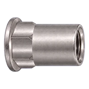 Écrou à river en acier inoxydable A2 à tête plate M8×17,5 mm – carton de 250 pcs