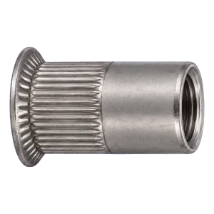 Écrou à river à tête fraisée M5×13,5 mm acier inoxydable A2 – carton de 250 pièces