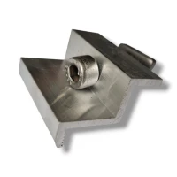 Eindklem 35mm met schroef en inzetstuk