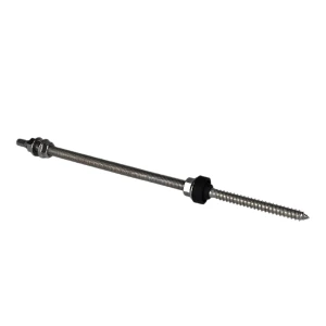 Vis à double filetage pour adaptateurs et triangles - M10x300