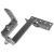 Dakhaak Vario 145mm (4-5-5-5) met drievoudige verstelling Roestvast staal H17/1.4016 PV-08-35