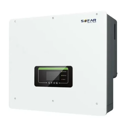 Onduleur photovoltaïque Hybride 5kW 3F 15A 2MPPT APF mode 1 entrée batterie HYD5KTL-3PH SOFAR GPV-400-26