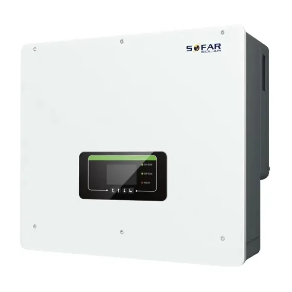 Onduleur photovoltaïque hybride 6kW 3F 17A 2MPPT APF mode 1 entrée batterie HYD6KTL-3PH SOFAR GPV-400-27