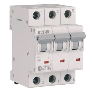 Disjoncteur magnétothermique B 16A 3P 6kA