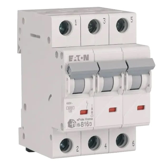 Disjoncteur de surintensité B 16A 3P 6kA HN-B16/3 xPole Home GPV-401-15