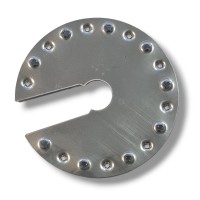 Rondelle de mise à la terre variante IV ronde avec découpe Ø44mm