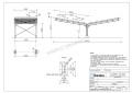 Carport Fotovoltaïsche schuur voor 2 Voertuigen T 11,4m x 3,3m Zonnecarport GPV-101-08 (4)