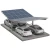 Carport Photovoltaïque pour 4 véhicules T 11,4m x 5,2m Abri Solaire GPV-101-13
