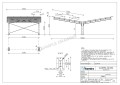 Carport Fotovoltaïsche schuur voor 4 Voertuigen T 11,4m x 5,2m Zonnecarport GPV-101-13 (4)