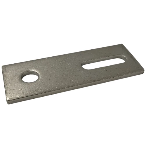 Bevestigingsadapter M12 110x40x5 Materiaal 1.4301 PV-07-06