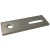 Bevestigingsadapter M12 110x40x5 Materiaal 1.4301 PV-07-06