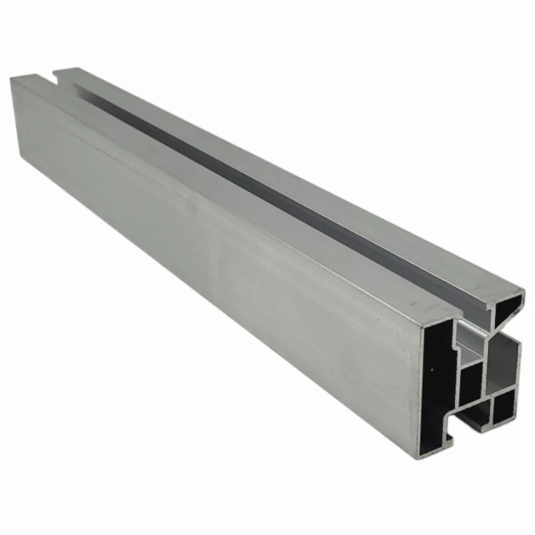Profil en aluminium 221cm 45x40 avec conduit de câbles 90509 PV-01-33