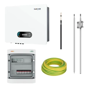 Complete elektrische kit voor fotovoltaïsche panelen met omvormer 22KTLX-G3 3F 2MPPTSofar