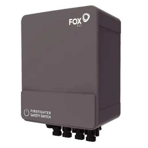 Interrupteur coupe-feu pour PV - S-Box, 2 branches Fox GPV-408-01