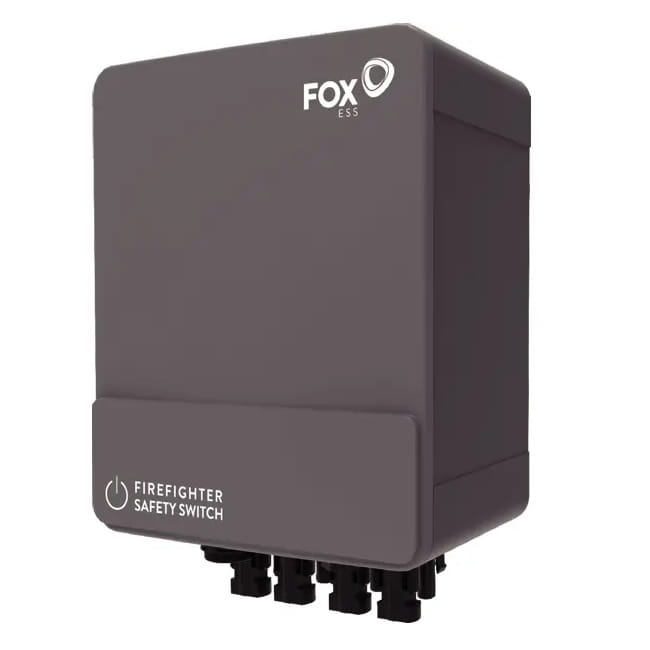 Brandbeveiligingsschakelaar voor PV - S-Box, 2 strings Fox GPV-408-01