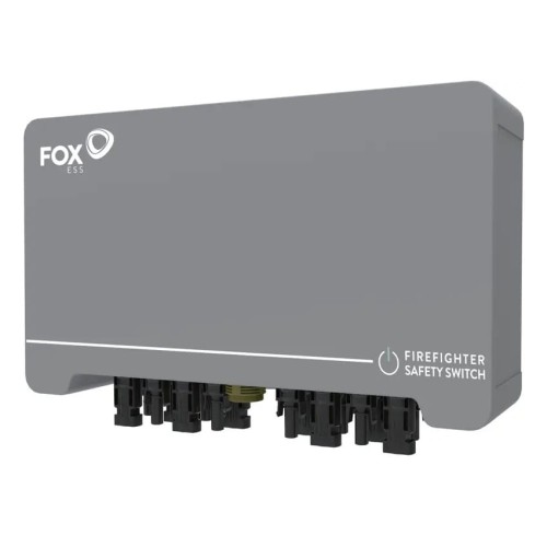Interrupteur coupe-feu pour PV - S-Box, 4 branches Fox GPV-408-02