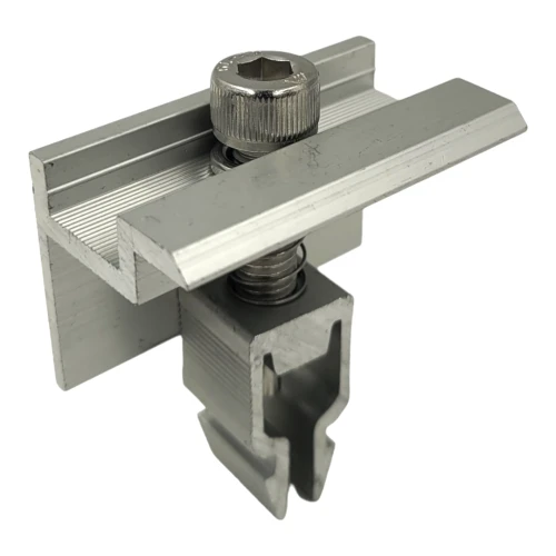 Zijlijm H30 KLIK zilverkleurig schilderij L50 (typ 2) PV-03-27