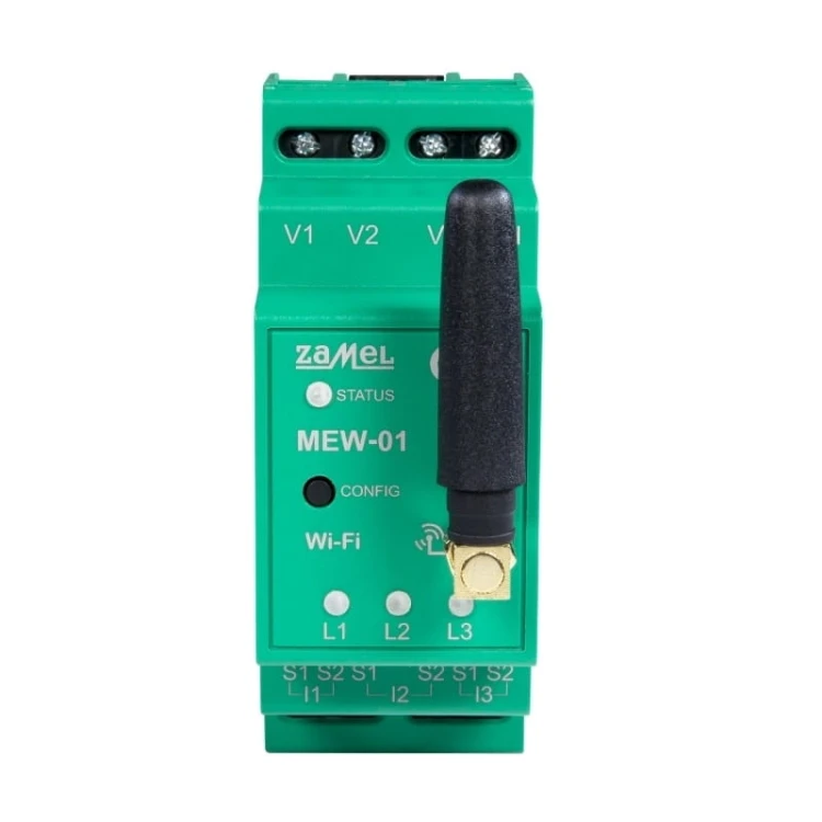Zamel Moniteur d'électricité WI-FI 3F+N pour photovoltaïque GPV-401-40 (4)