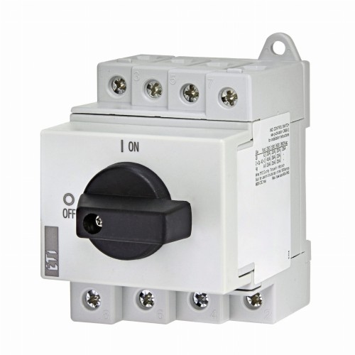 ETI Interrupteur-sectionneur à cames PV - DC - 4 pôles GPV-401-49