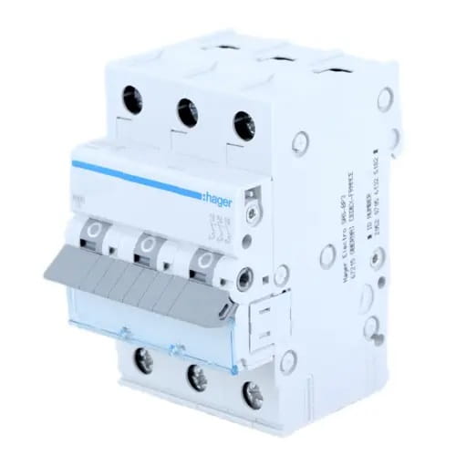 Hager Overstroomschakelaar B 25A 3P 6kA GPV-401-72