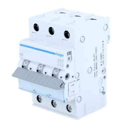 Hager Overstroomschakelaar B 25A 3P 6kA GPV-401-72