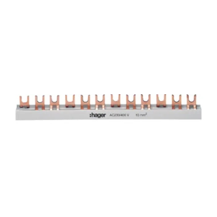 Hager Bus de jonction 57mod 10mm2 GPV-401-80