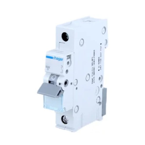 Hager Overstroomschakelaar C 20A 1P 6kA GPV-401-86