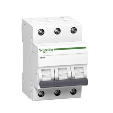 Schneider Electric Disjoncteur de surintensité B 20A 3P 6kA K60N-B20-3 Acti9 GPV-401-87
