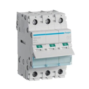 Hage Werkschakelaar 3-fasige 3P 40A 400V AC
