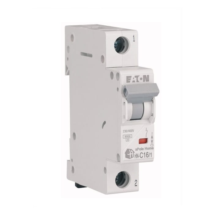 Eaton Disjoncteur de surintensité C 16A 1P 6kA GPV-401-115