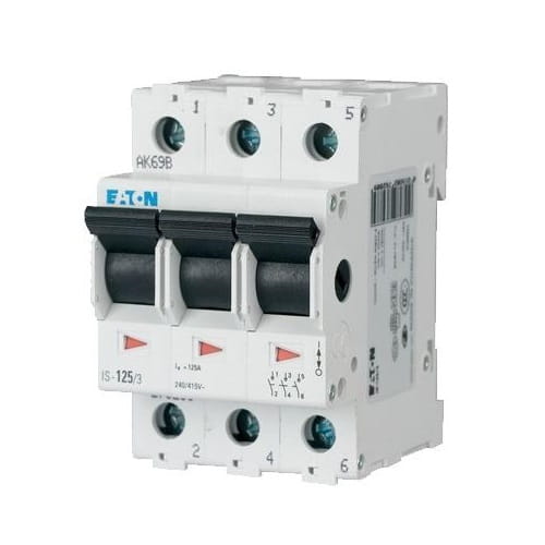 Eaton Interrupteur-sectionneur triphasé 3P 63A 240V GPV-401-122