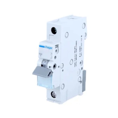 Hager Overstroomschakelaar B 25A 1P 6kA GPV-401-127