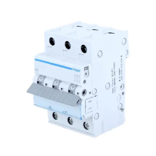 Hager Disjoncteur de surintensité C 40A 3P 6kA GPV-401-128