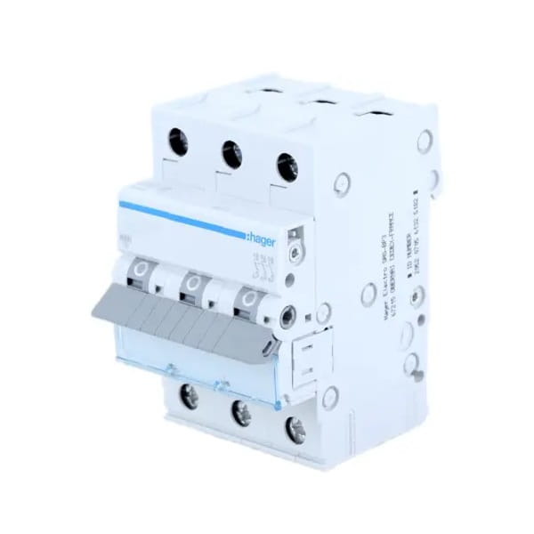 Hager Disjoncteur de surintensité C 40A 3P 6kA GPV-401-128