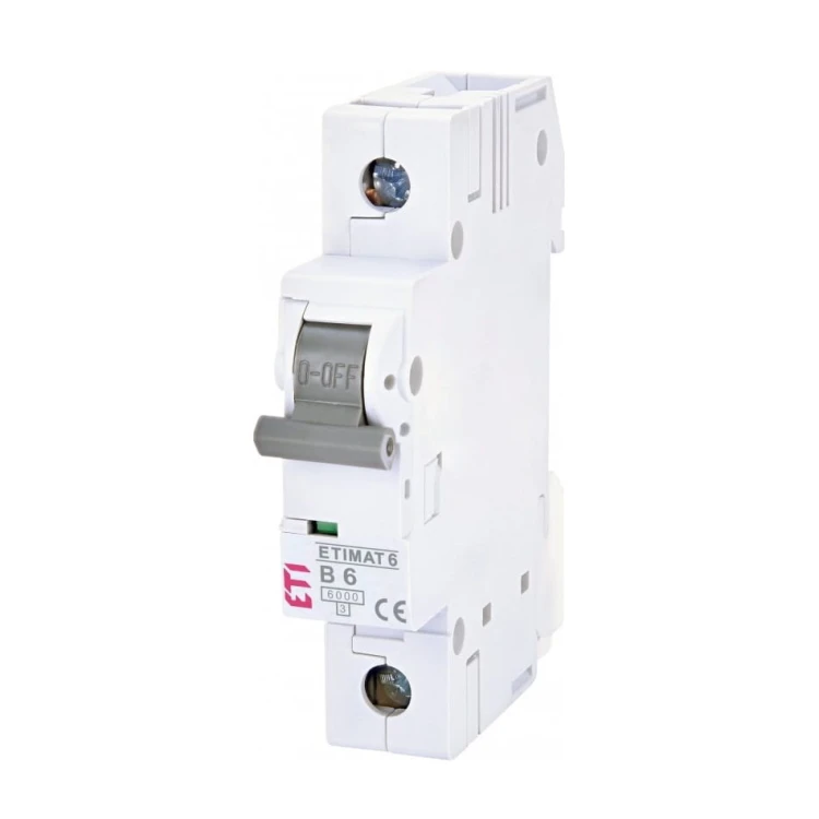ETI Disjoncteur de surintensité B 6A 1P 6kA GPV-401-160