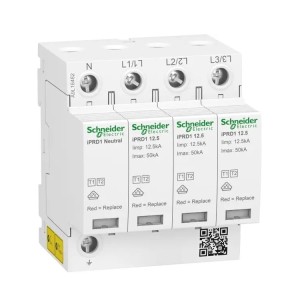 Schneider Electric Parafoudre Type 1+2 (B+C) 3P+N 12.5kA 1.5kV