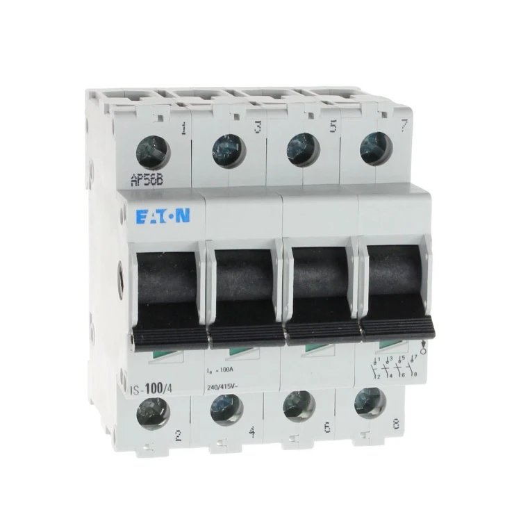 Eaton Interrupteur-sectionneur triphasé 4P 100A 240V GPV-401-188