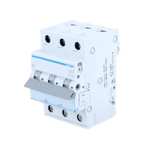 Hager Overstroomschakelaar B 6A 3P 6kA GPV-401-194