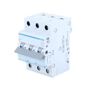 Hager Overstroomschakelaar C 10A 3P 6kA