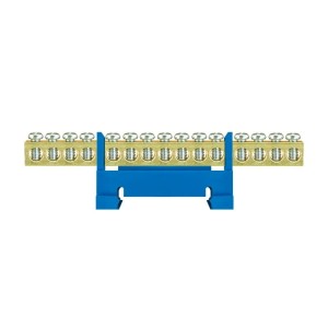 Pawbol Bornier zéro pour rail -15 bleu - base basse