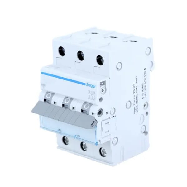 Hager Disjoncteur de surintensité C 50A 3P 6kA GPV-401-204